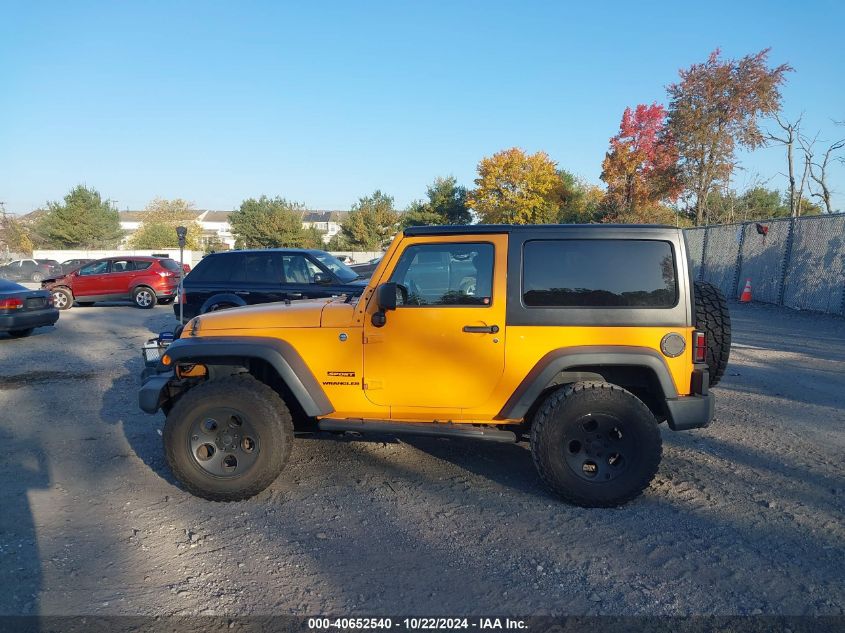 2012 Jeep Wrangler Sport VIN: 1C4GJWAG3CL247669 Lot: 40652540