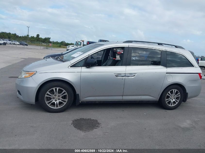 2011 Honda Odyssey Ex-L VIN: 5FNRL5H65BB097091 Lot: 40652569