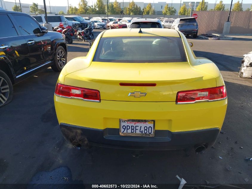 2014 Chevrolet Camaro 2Ls VIN: 2G1FA1E31E9152052 Lot: 40652573