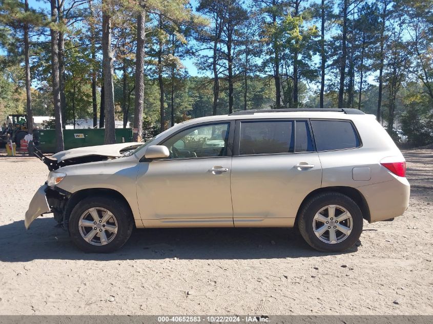 2008 Toyota Highlander VIN: JTEES41A982041561 Lot: 40652583