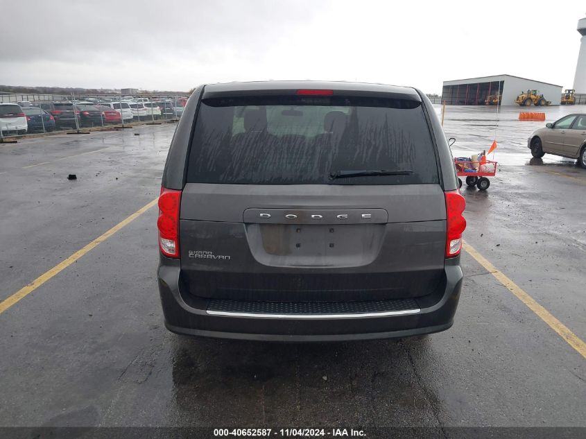 2015 Dodge Grand Caravan Se VIN: 2C4RDGBG5FR508512 Lot: 40652587