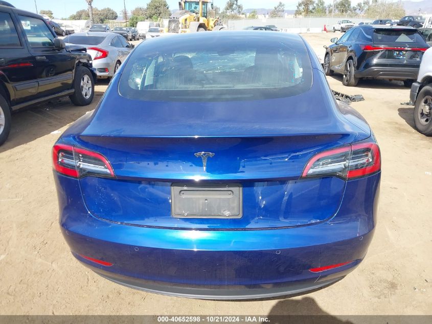 2020 Tesla Model 3 Standard Range Plus Rear-Wheel Drive/Standard Range Rear-Wheel Drive VIN: 5YJ3E1EA8LF631686 Lot: 40652598