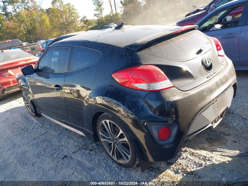 2016 HYUNDAI VELOSTER TURBO - KMHTC6AE5GU279638