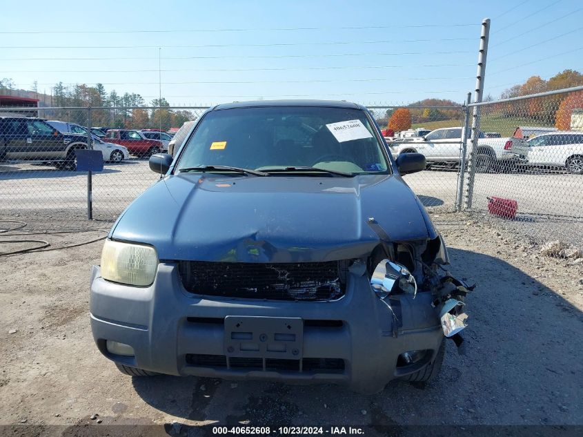 2001 Ford Escape Xlt VIN: 1FMYU04141KB80272 Lot: 40652608