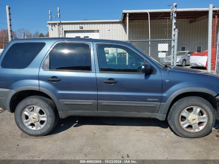 2001 Ford Escape Xlt VIN: 1FMYU04141KB80272 Lot: 40652608