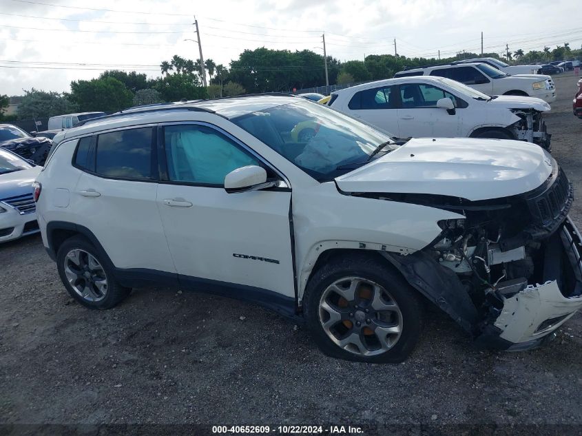 2018 Jeep Compass Limited Fwd VIN: 3C4NJCCB6JT405978 Lot: 40652609