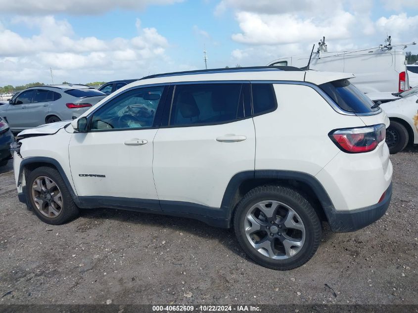 2018 Jeep Compass Limited Fwd VIN: 3C4NJCCB6JT405978 Lot: 40652609