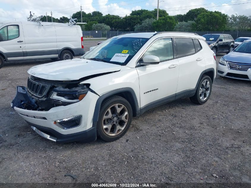 2018 Jeep Compass Limited Fwd VIN: 3C4NJCCB6JT405978 Lot: 40652609