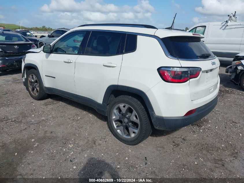 2018 Jeep Compass Limited Fwd VIN: 3C4NJCCB6JT405978 Lot: 40652609