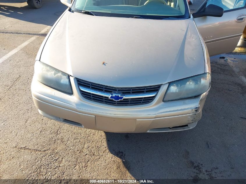 2004 Chevrolet Impala Ls VIN: 2G1WH55K549163743 Lot: 40652611