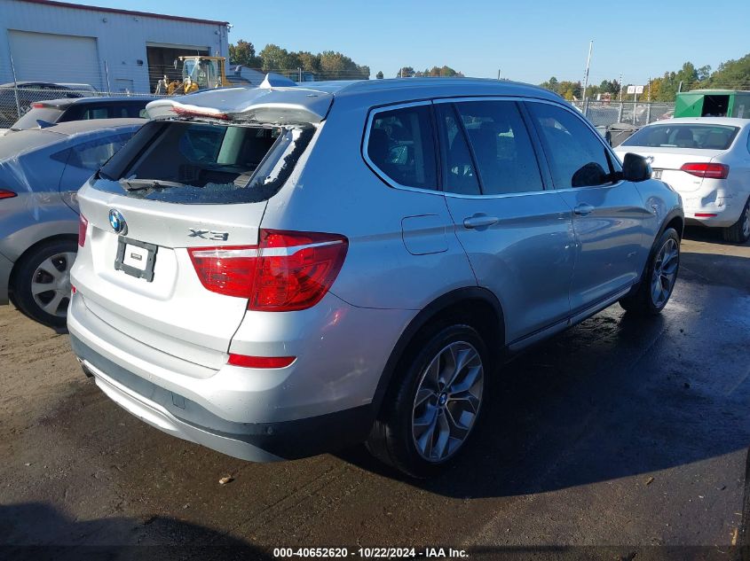 VIN 5UXWZ7C35H0X41429 2017 BMW X3, Sdrive28I no.4