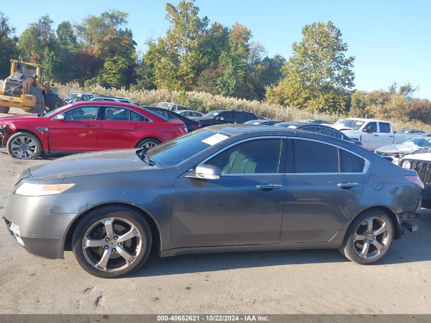 2010 Acura Tl 3.7 VIN: 19UUA9F57AA001780 Lot: 40652621