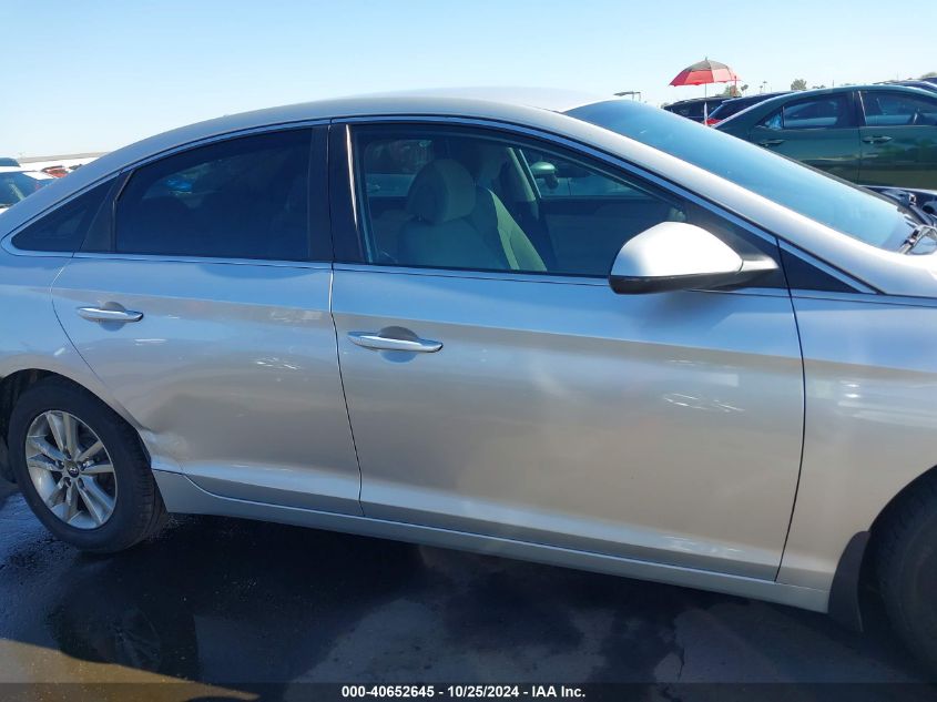 2015 HYUNDAI SONATA SE - 5NPE24AF6FH196032