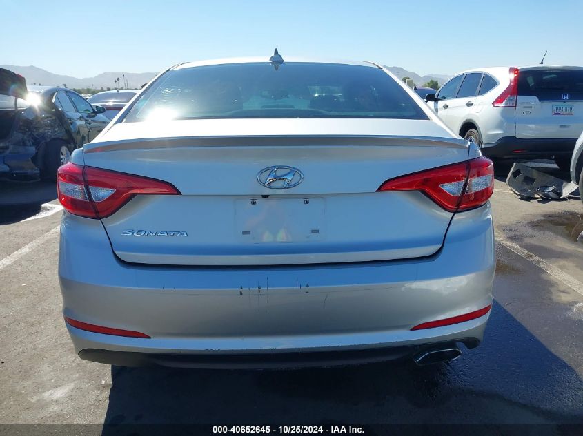 2015 Hyundai Sonata Se VIN: 5NPE24AF6FH196032 Lot: 40652645