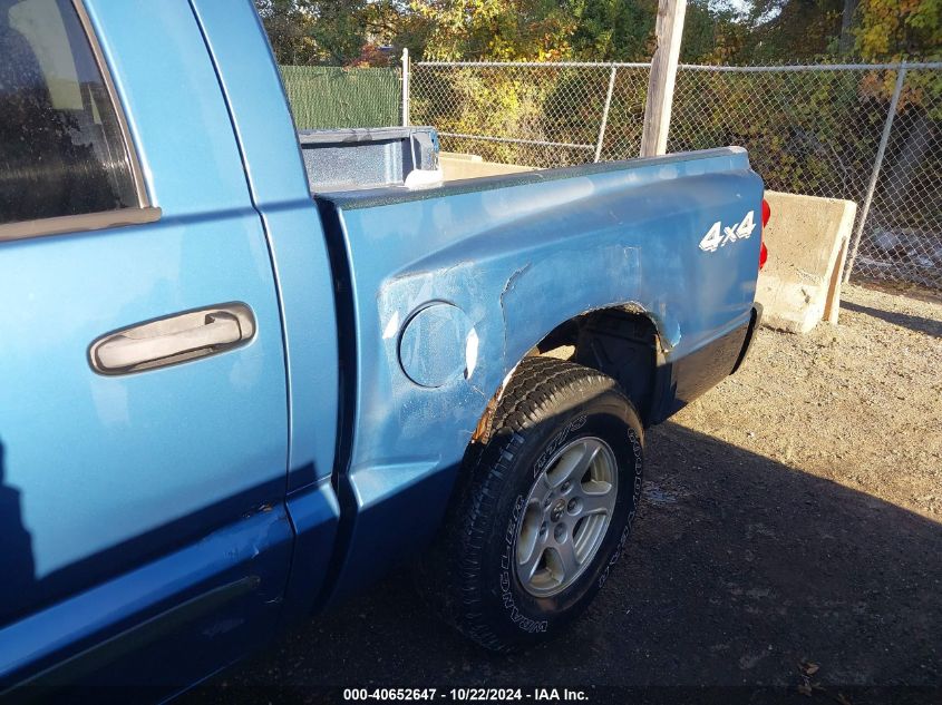 2005 Dodge Dakota Slt VIN: 1D7HW48N55S203119 Lot: 40652647