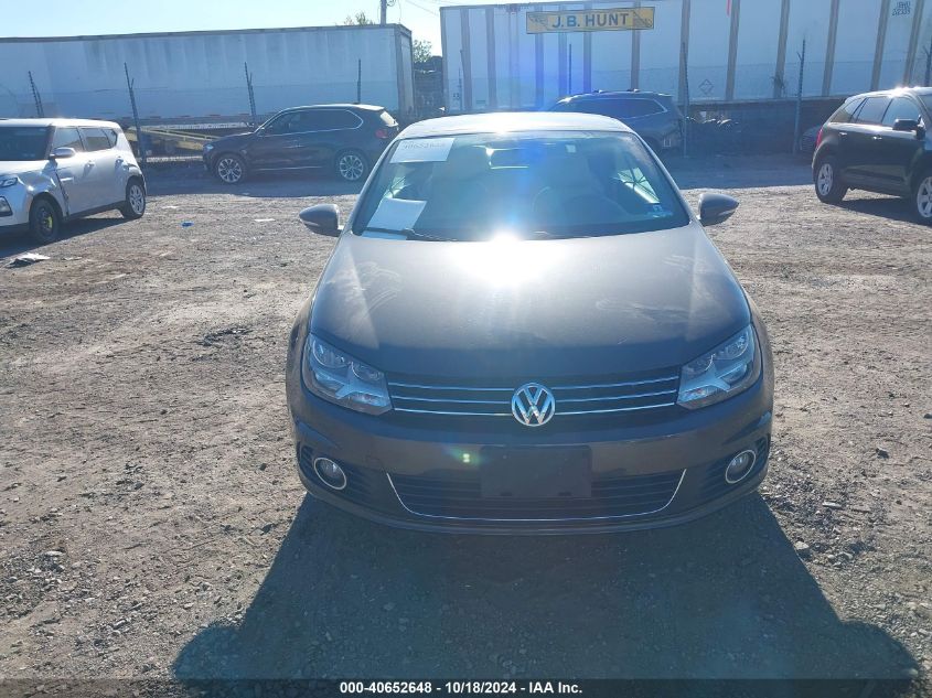 2012 Volkswagen Eos Komfort VIN: WVWBW7AH2CV007642 Lot: 40652648