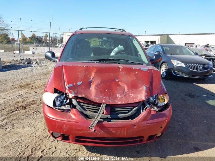 2007 Dodge Grand Caravan Sxt VIN: 2D4GP44L67R277440 Lot: 40652649