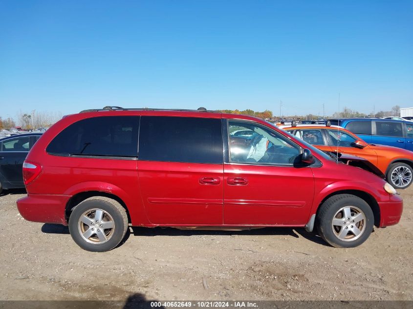 2007 Dodge Grand Caravan Sxt VIN: 2D4GP44L67R277440 Lot: 40652649