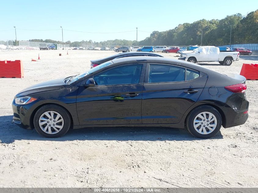 2017 Hyundai Elantra Se VIN: KMHD74LF5HU393286 Lot: 40652658