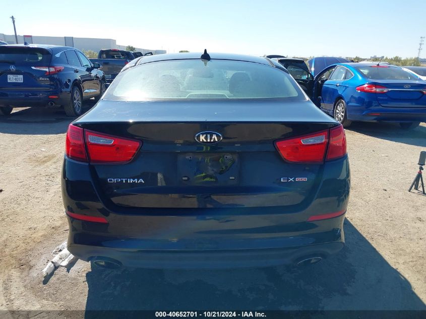 2014 Kia Optima Ex VIN: 5XXGN4A72EG326276 Lot: 40652701