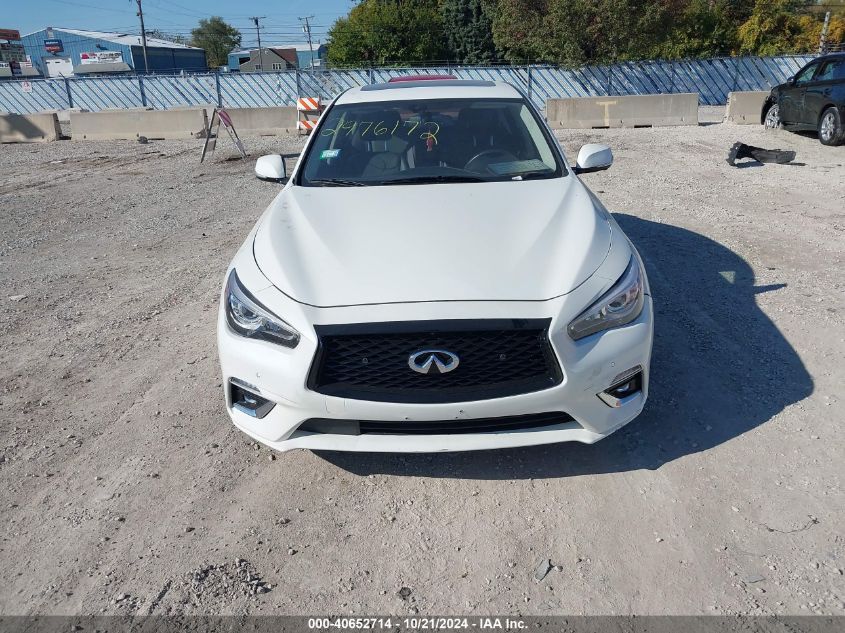 2019 Infiniti Q50 Luxe/Sport/Signature Edition VIN: JN1EV7AR4KM593373 Lot: 40652714