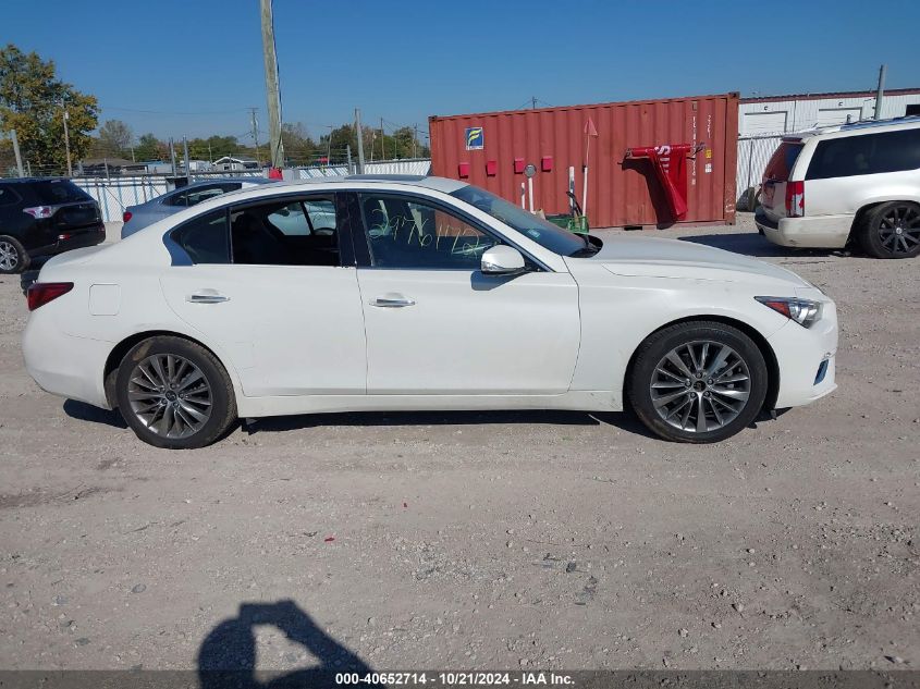 2019 Infiniti Q50 Luxe/Sport/Signature Edition VIN: JN1EV7AR4KM593373 Lot: 40652714