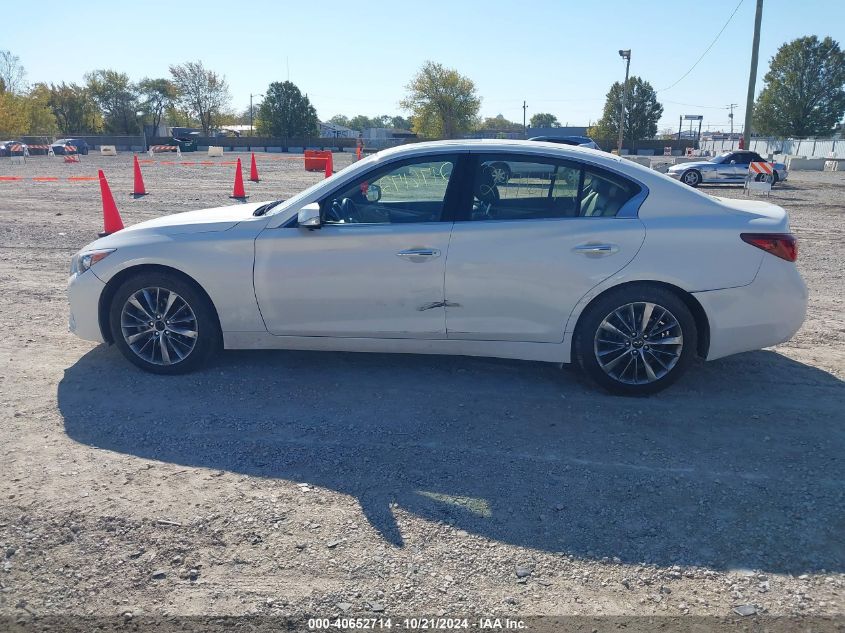 2019 Infiniti Q50 Luxe/Sport/Signature Edition VIN: JN1EV7AR4KM593373 Lot: 40652714