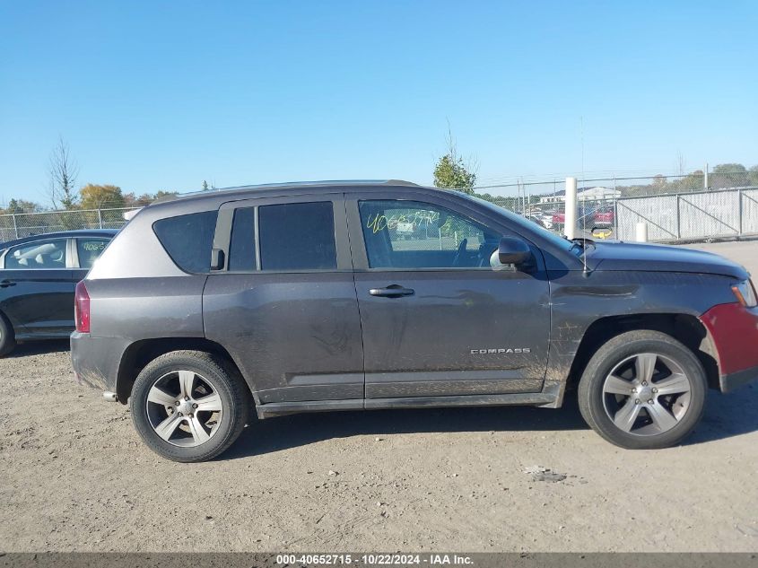 2017 Jeep Compass High Altitude 4X4 VIN: 1C4NJDEB5HD165521 Lot: 40652715