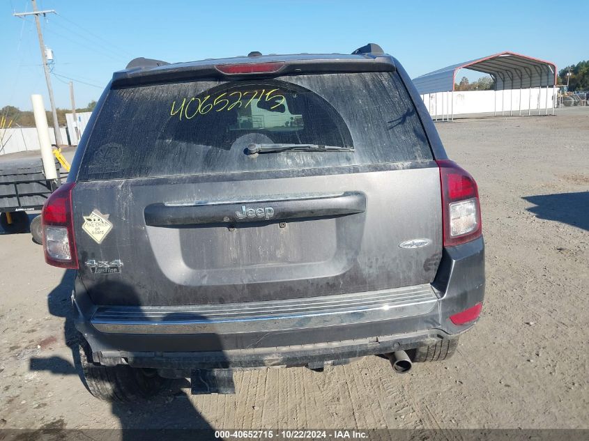 2017 Jeep Compass High Altitude 4X4 VIN: 1C4NJDEB5HD165521 Lot: 40652715