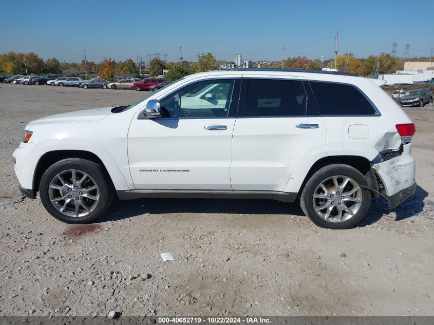 2014 Jeep Grand Cherokee Summit VIN: 1C4RJFJG8EC359427 Lot: 40652719