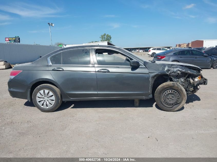 2011 Honda Accord 2.4 Lx VIN: 1HGCP2F33BA130245 Lot: 40652736