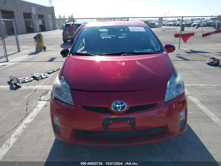 2010 TOYOTA PRIUS VIN: JTDKN3DUXA0010822