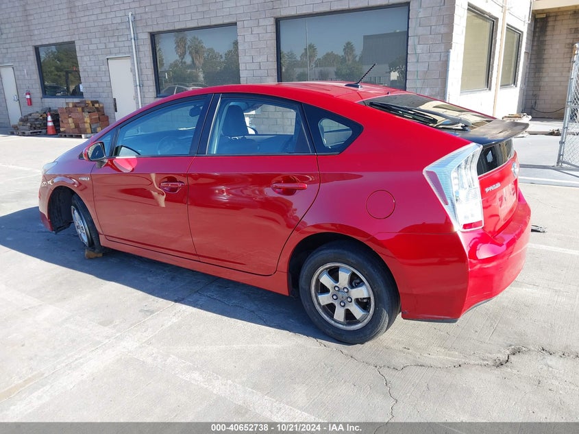 2010 TOYOTA PRIUS VIN: JTDKN3DUXA0010822