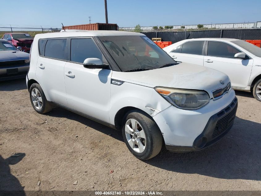 VIN KNDJP3A58E7040207 2014 KIA SOUL no.1