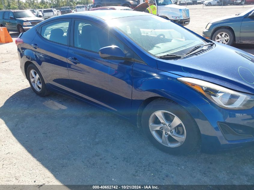 2015 Hyundai Elantra Se VIN: 5NPDH4AE7FH575235 Lot: 40652742