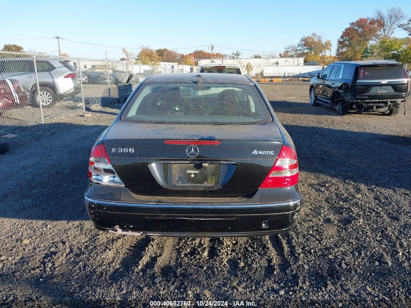 2006 Mercedes-Benz E 350 4Matic VIN: WDBUF87J06X208326 Lot: 40652760