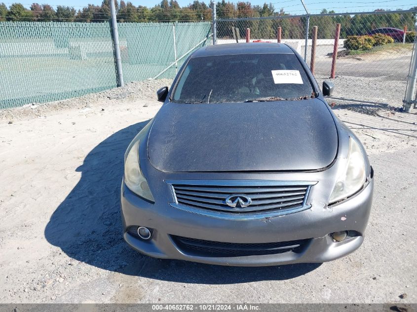 2011 Infiniti G37 Journey VIN: JN1CV6AP0BM502244 Lot: 40652762