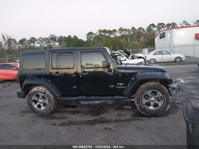 2016 Jeep Wrangler Unlimited Sahara VIN: 1C4BJWEG0GL189661 Lot: 40652782