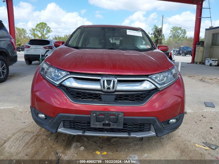 2019 Honda Cr-V Ex VIN: 2HKRW2H59KH633927 Lot: 40652789