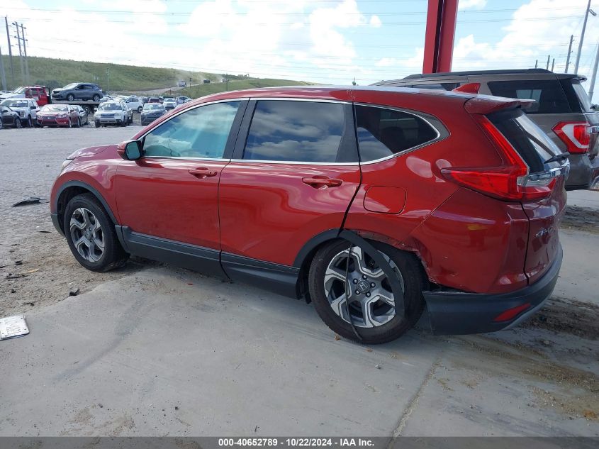 2019 Honda Cr-V Ex VIN: 2HKRW2H59KH633927 Lot: 40652789