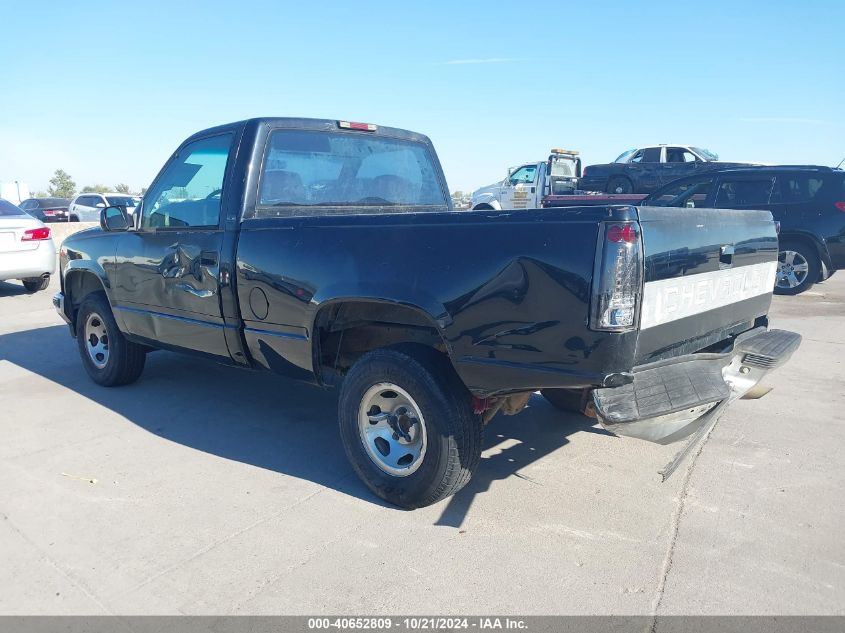 1996 GMC Sierra C1500 VIN: 1GTEC14W3TZ528455 Lot: 40652809