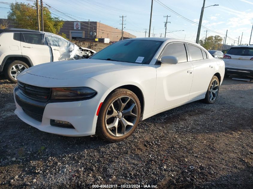 VIN 2C3CDXHG3GH356481 2016 Dodge Charger, Sxt no.2