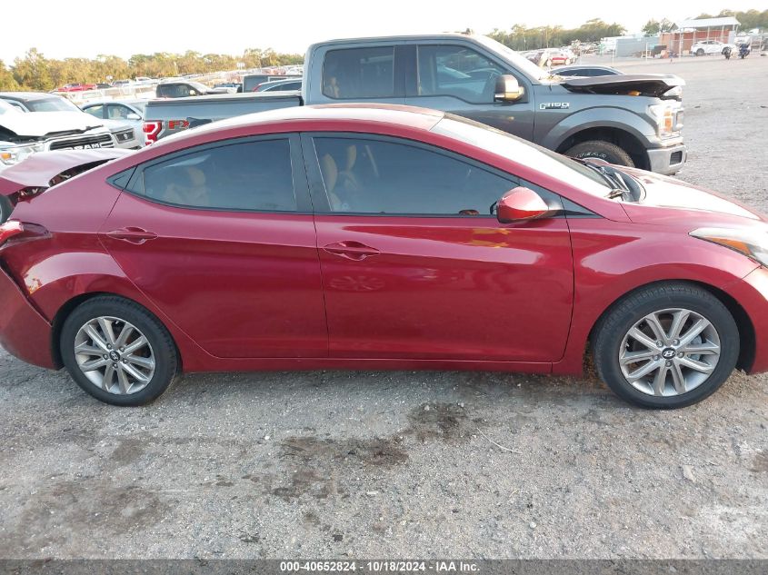 2016 Hyundai Elantra Se VIN: 5NPDH4AE8GH767846 Lot: 40652824