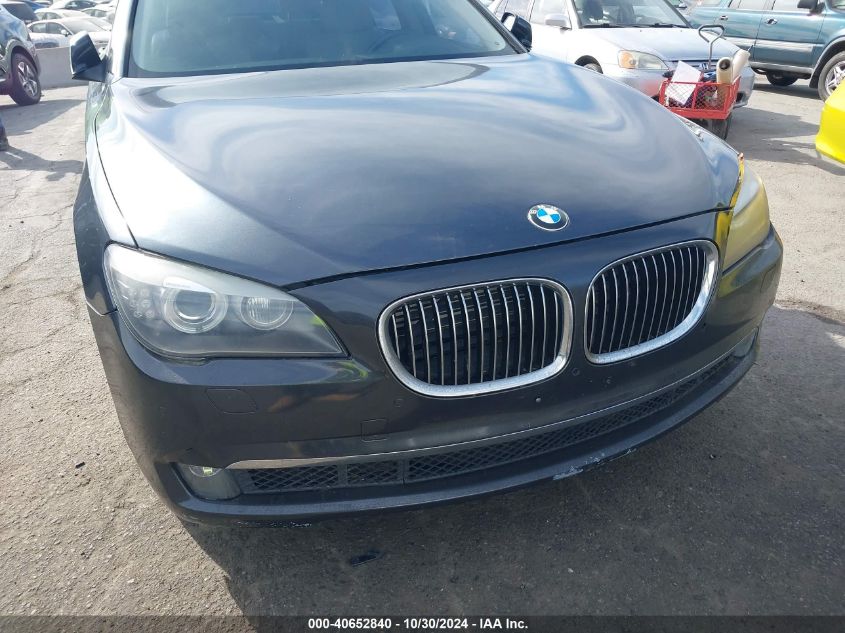 2011 BMW 750Li VIN: WBAKB8C55BC851900 Lot: 40652840