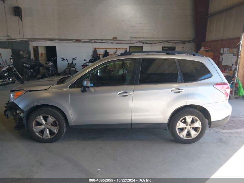 2014 Subaru Forester 2.5I Premium VIN: JF2SJAEC8EH448706 Lot: 40652855