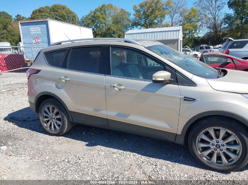 2017 FORD ESCAPE TITANIUM - 1FMCU0J93HUF01687