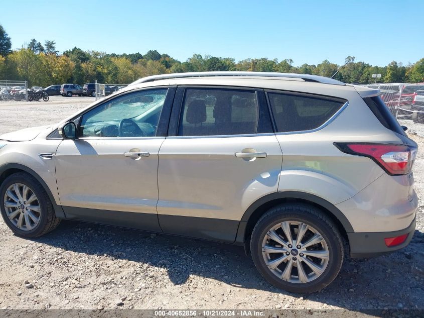 2017 FORD ESCAPE TITANIUM - 1FMCU0J93HUF01687