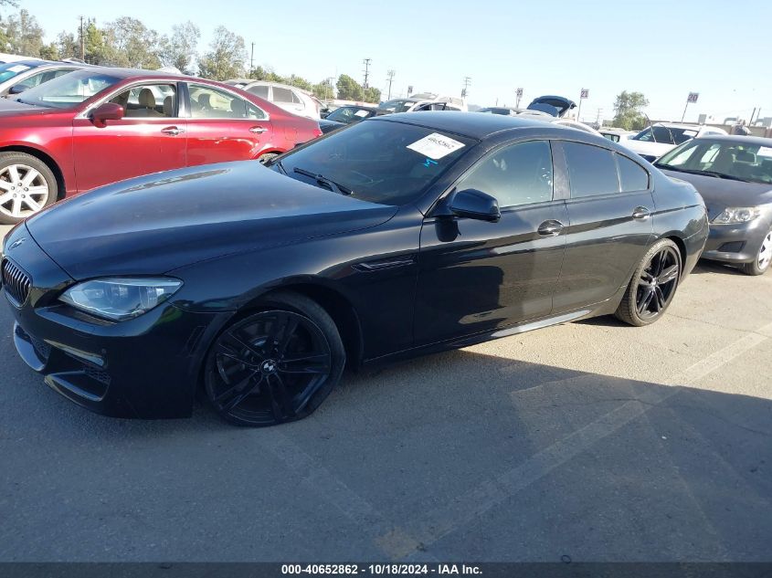 2014 BMW 640I Gran Coupe VIN: WBA6A0C53ED317136 Lot: 40652862