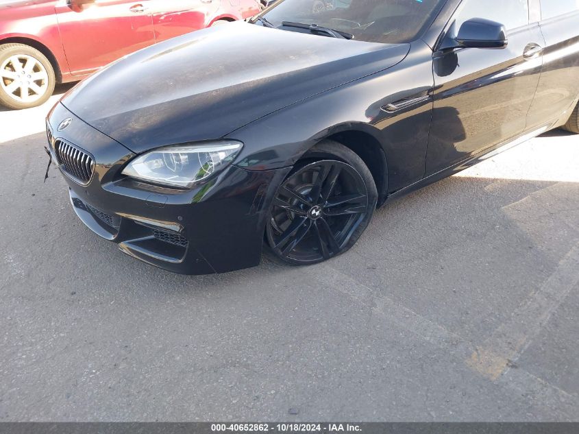 2014 BMW 640I Gran Coupe VIN: WBA6A0C53ED317136 Lot: 40652862