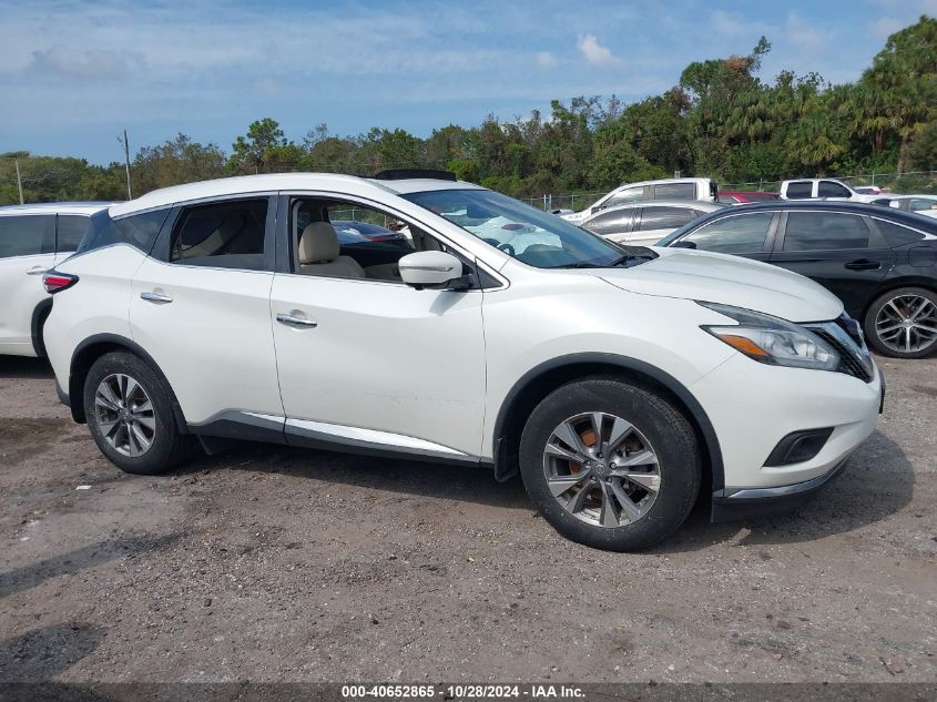 2015 Nissan Murano Platinum/S/Sl/Sv VIN: 5N1AZ2MH4FN224515 Lot: 40652865